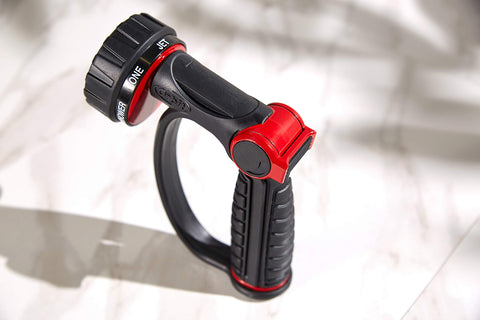 Orbit Pro Flo increased flow design for longer reach
