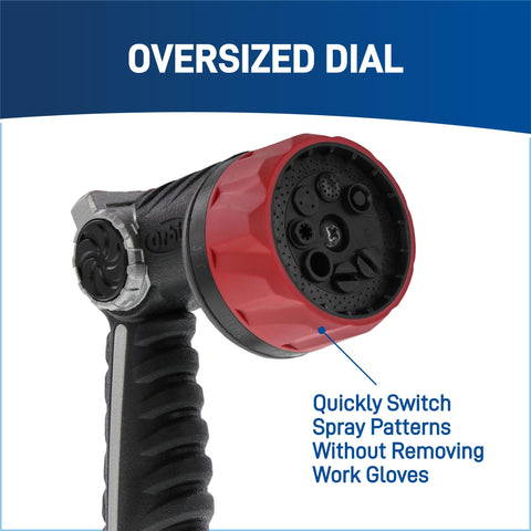 Orbit Pro Series easy-clean design keeps nozzle ready after use