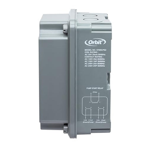 Orbit pump-start-relay 24V connection for controller integration
