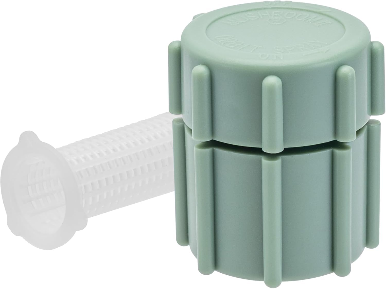 Orbit shrub head mushroom bubbler with flow control for precise deep watering.