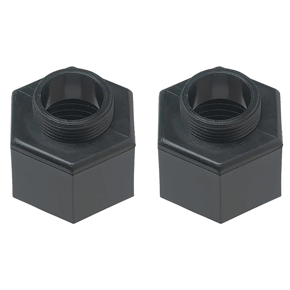 Orbit shrub head sprinkler adapter without nozzle, durable outdoor component for garden irrigation.