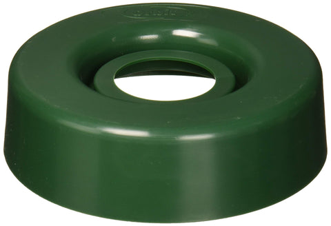 Orbit sprinkler guard donut pack overhead view protects heads from grass intrusion.
