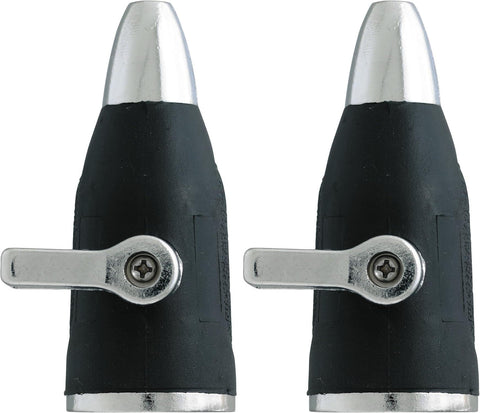 Orbit SunMate hose-end nozzle front view shows powerful jet spray for tough dirt.