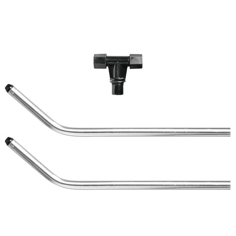 Orbit Traveling Sprinkler arms and tee replacement parts for easy maintenance.