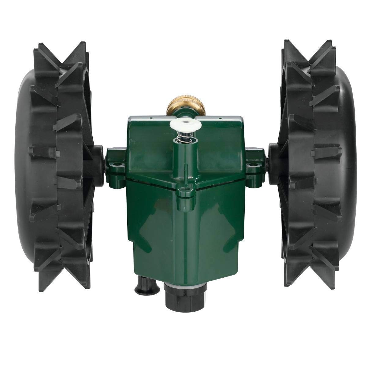 Orbit Traveling Sprinkler motor block for easy replacement and reliable irrigation.