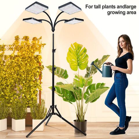 Orchbloom 100W full-spectrum LED for bright indoor plant growth