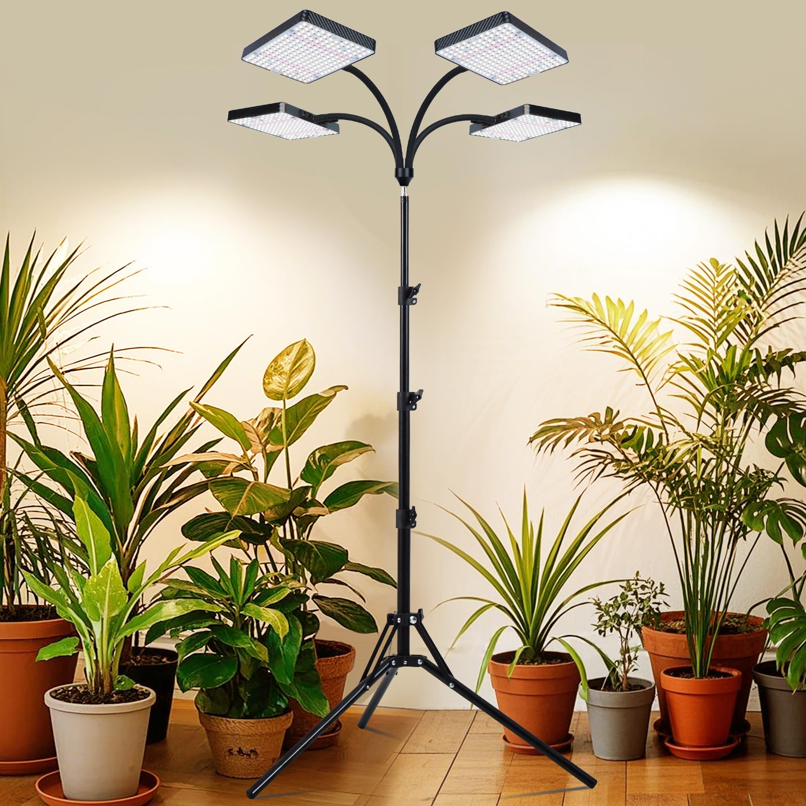 Orchbloom grow light on sturdy base suitable for seedlings and indoor gardens