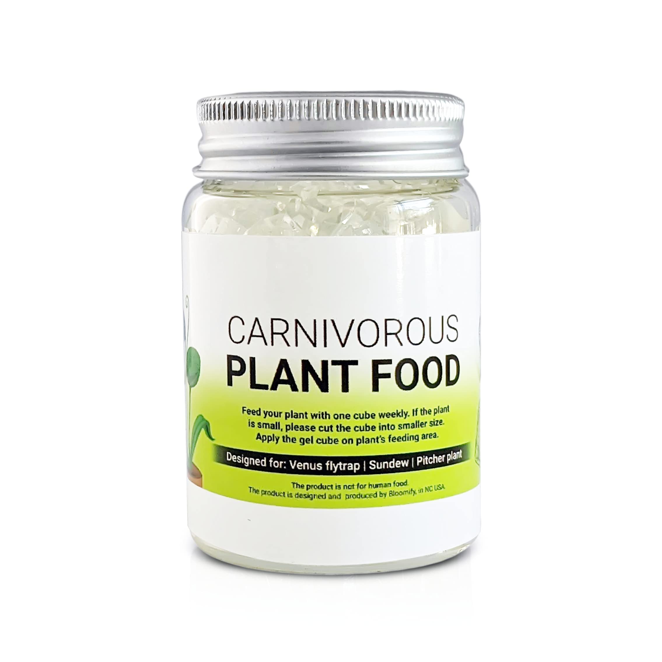 Orchid Gene Venus Flytrap Food solid gel cubes support healthy growth.