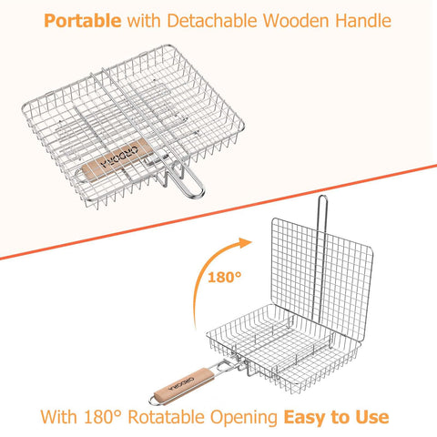ORDORA detachable handle for easy transport and flipping