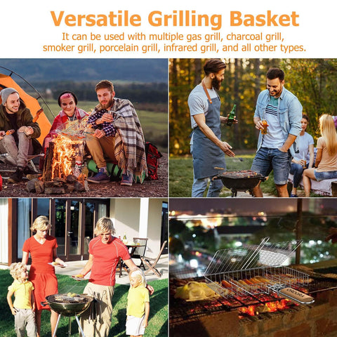 ORDORA easy-to-clean grill basket after grilling sessions