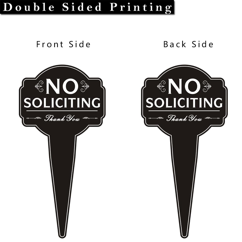 Oreadex yard sign in black complements curb appeal while protecting privacy.