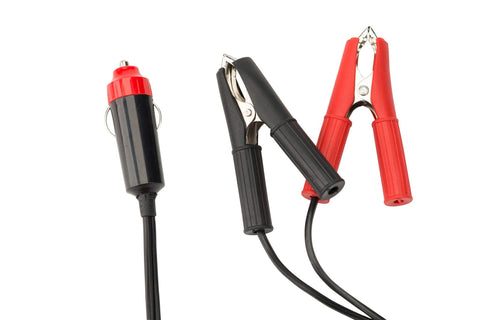 Oregon 12V Sure Sharp in use with extended cord for on-site jobs