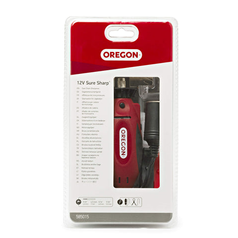 Oregon 12V Sure Sharp kit and packaging for easy transport