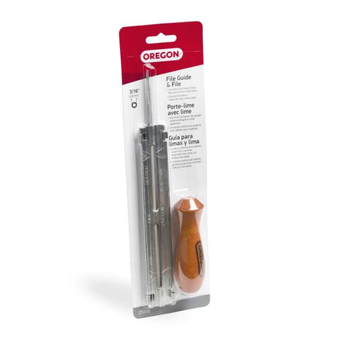 Oregon 25896 secure grip file guide keeps the file at the correct depth.
