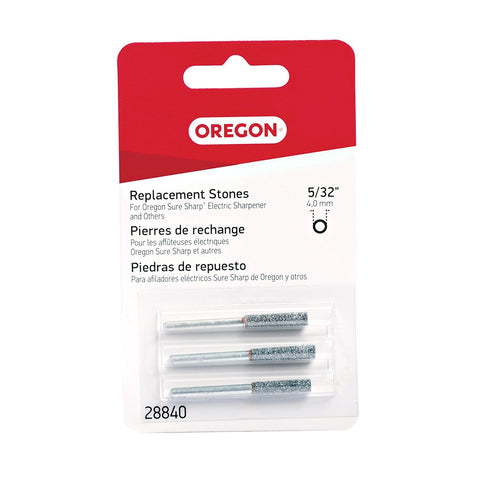 Oregon 28840 5/32-inch sharpening stone for quick, lasting edge on chains.
