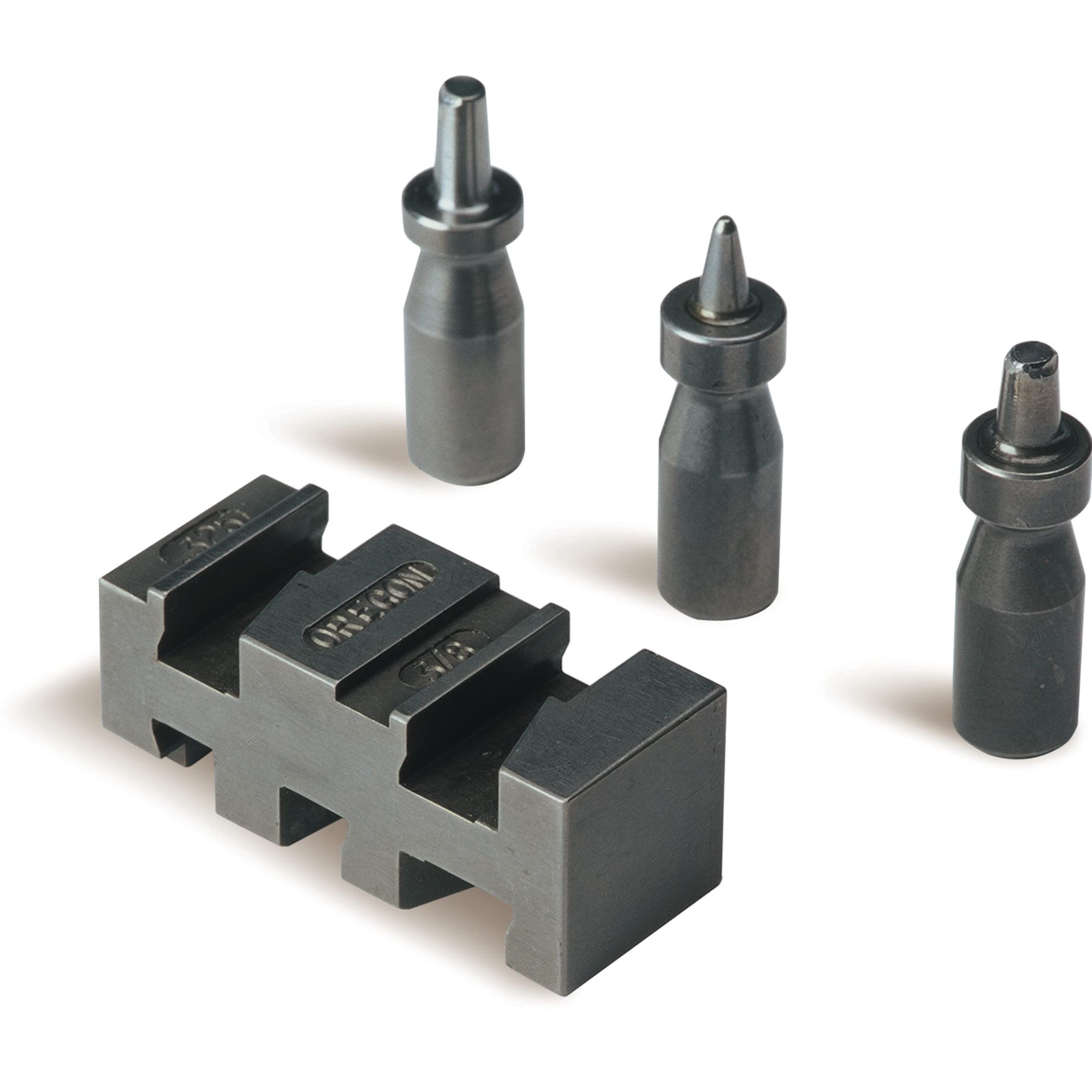 Oregon 38594 durable-punch-head design delivers long-lasting performance during routine maintenance.