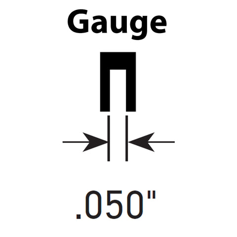 Expanded top plate indicators on Oregon PowerCut 72EXJ072G aid sharpening.