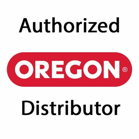 Oregon 72EXJ091G PowerCut Lubritec lubrication reservoir shown with oil flow