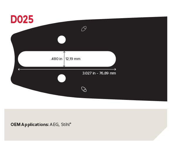 Oregon ANSI kickback-compliant design emphasizing safer operation.