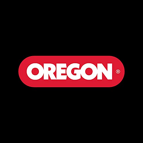 Oregon chain with 0.050 gauge for controlled cutting.