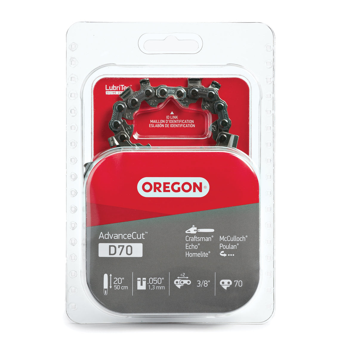 Oregon D70 AdvanceCut for 20in bar smoother, faster cuts