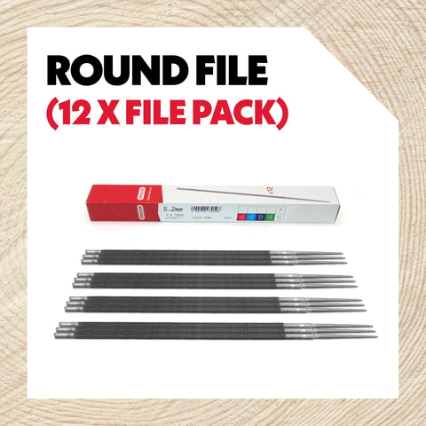 Oregon pack of files ready for standard and bar-mounted guides