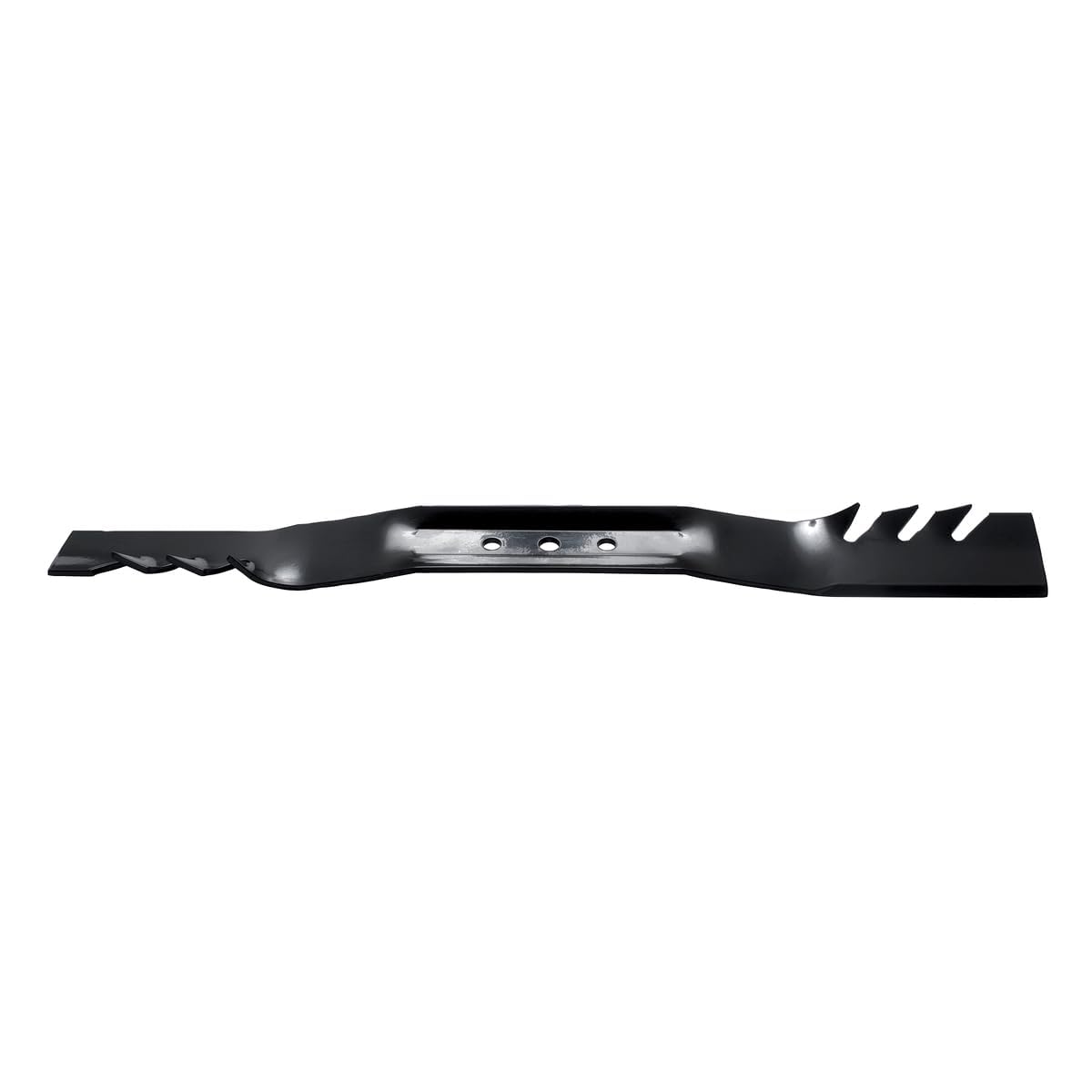 Oregon Gator blade close-up highlighting premium mulching edge
