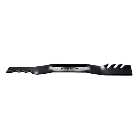 Oregon Gator blade close-up highlighting premium mulching edge