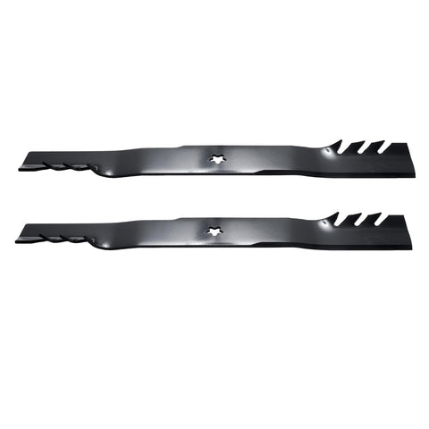 Oregon Gator G3 blades, front view, ready for efficient mulching and clean cuts