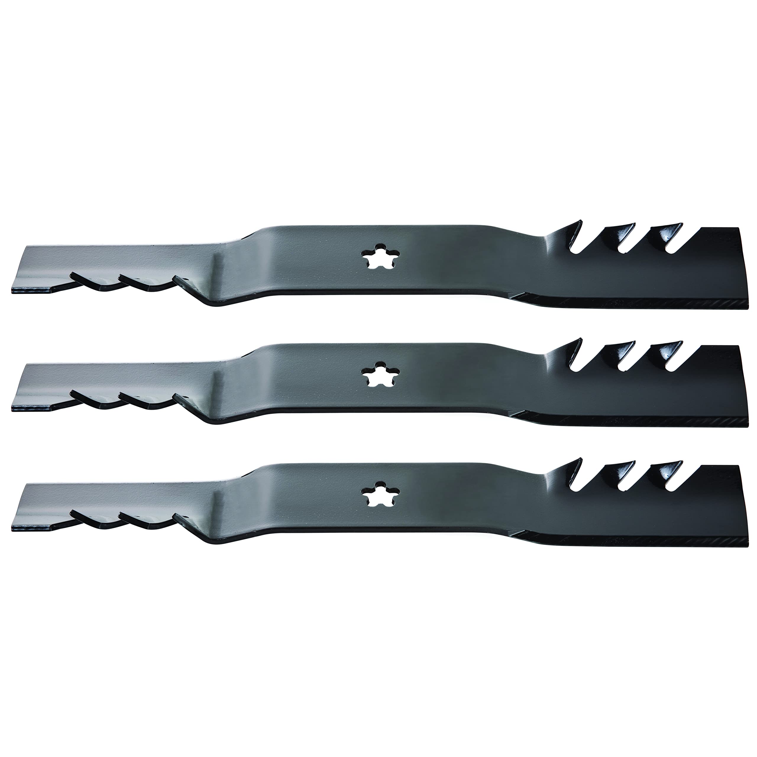 Oregon Gator G3 blades 3-pack for durable mulching and replacement.