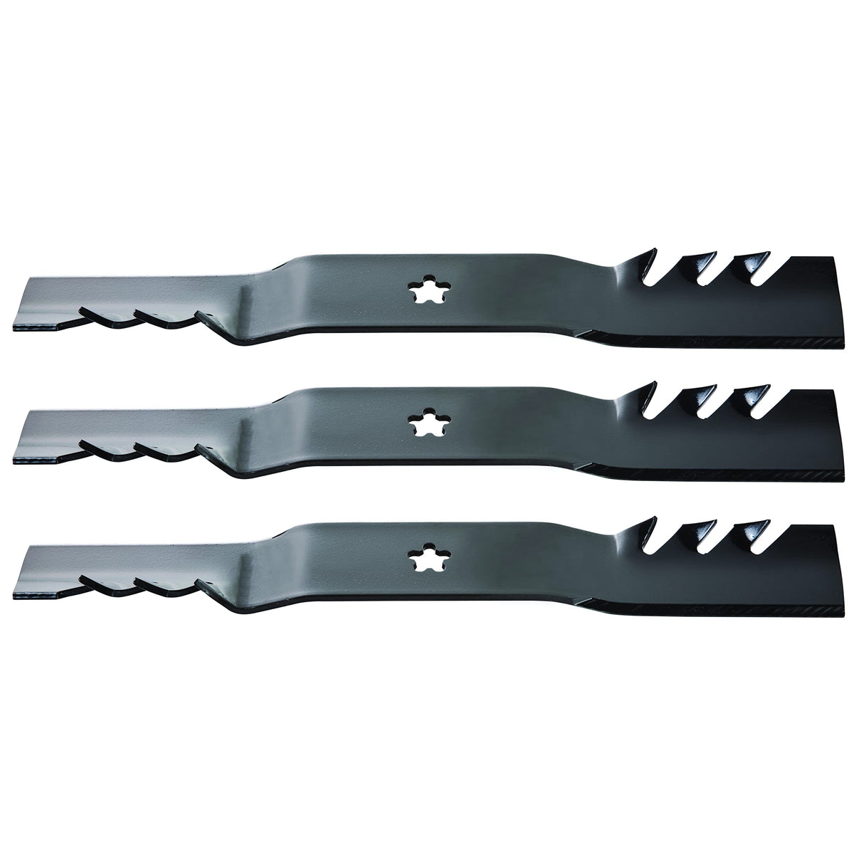 Oregon Gator G3 blades 3-pack for durable mulching and replacement.