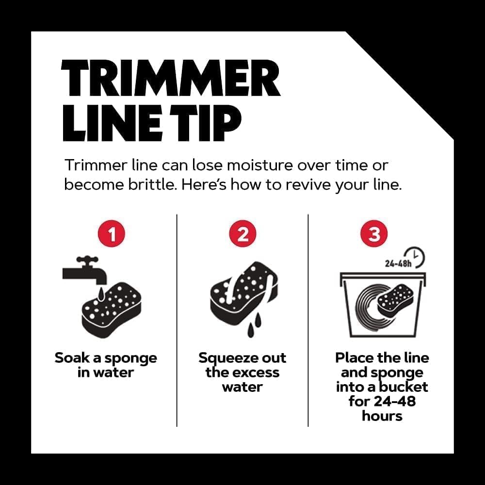 Oregon Gatorline round design reduces tangles and smooths line feed.