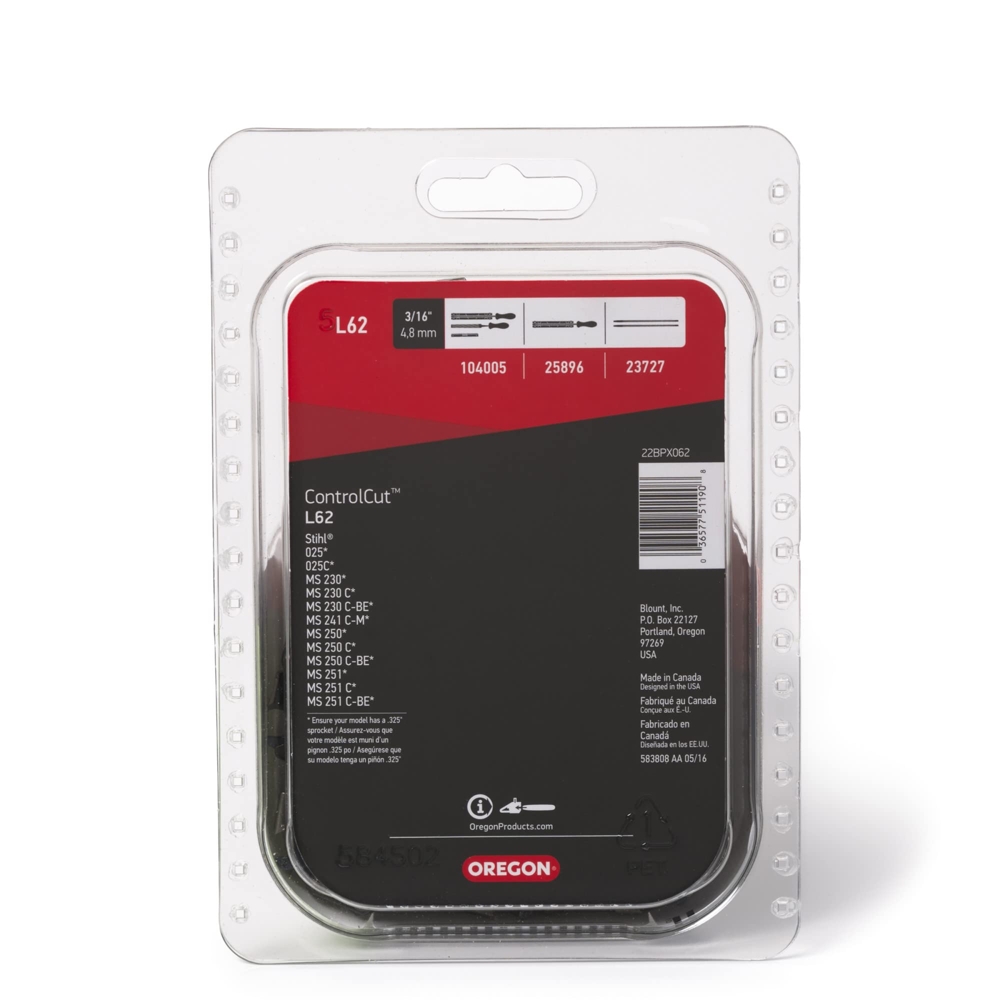 Low-vibration, low kickback design improves control on mid-size saws.