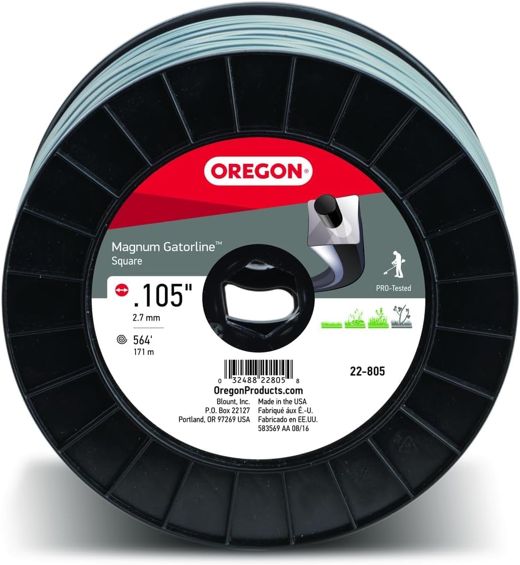 Oregon Magnum Gatorline 105 spool for heavy-duty trimming in professional settings