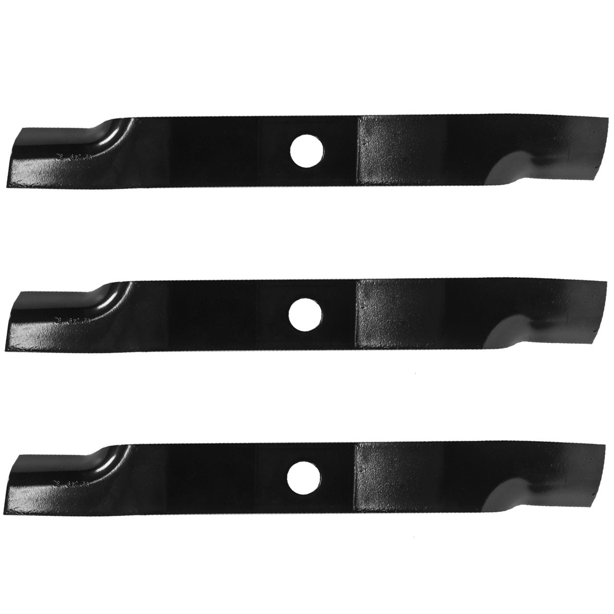 Oregon mower blades for 60-inch Kubota Pro Decks top view, improved cut quality