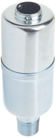 Oregon muffler with 3-4in pipe thread simplifies mounting and compatibility