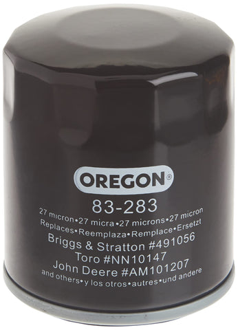Oregon oil filter for Kohler 52-050-02-S supports smooth engine operation.