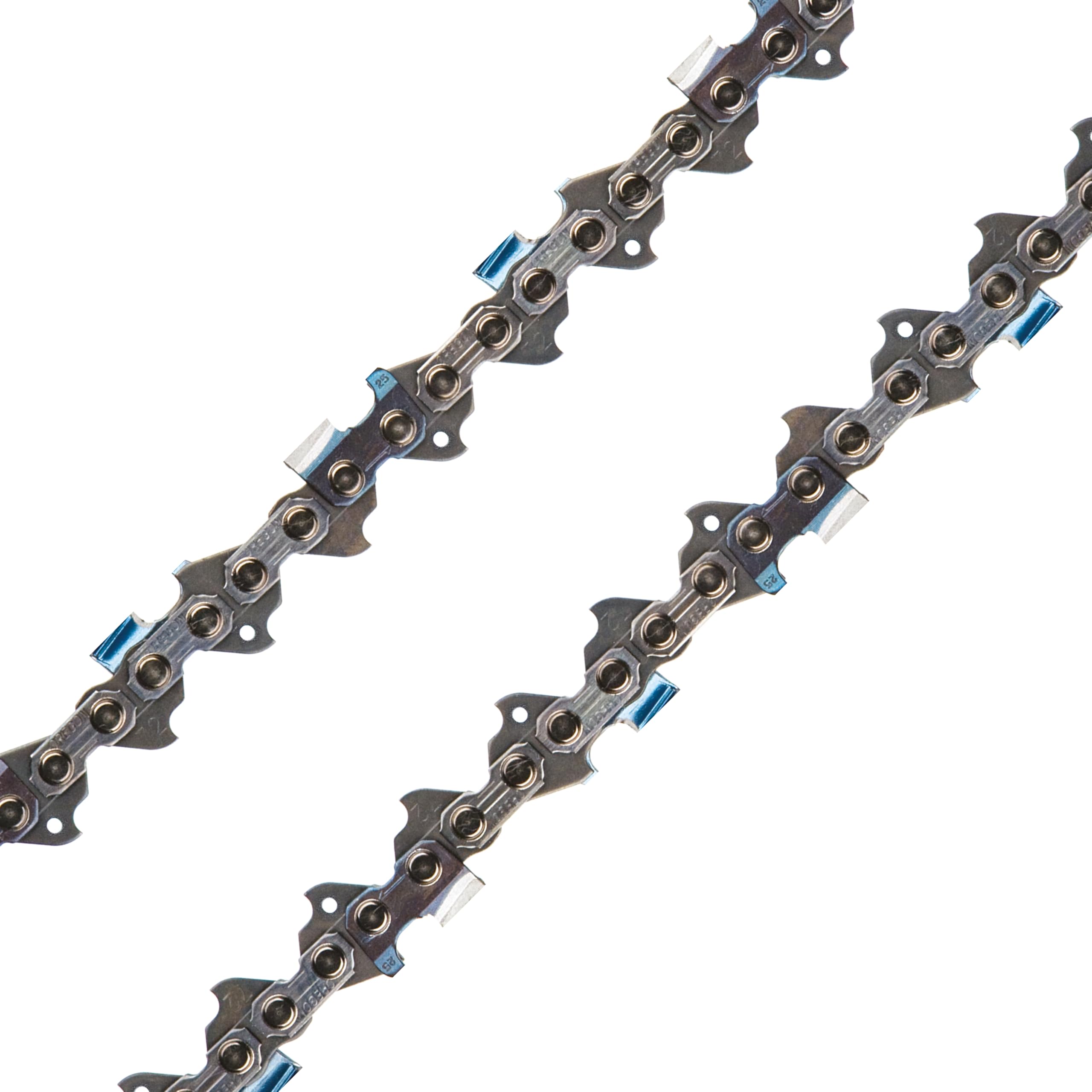 Oregon chain compatible with Stihl and Husqvarna models for reliable replacement.