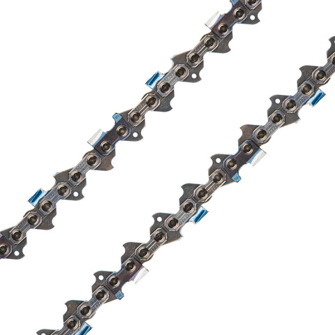 Oregon chain compatible with Stihl and Husqvarna models for reliable replacement.