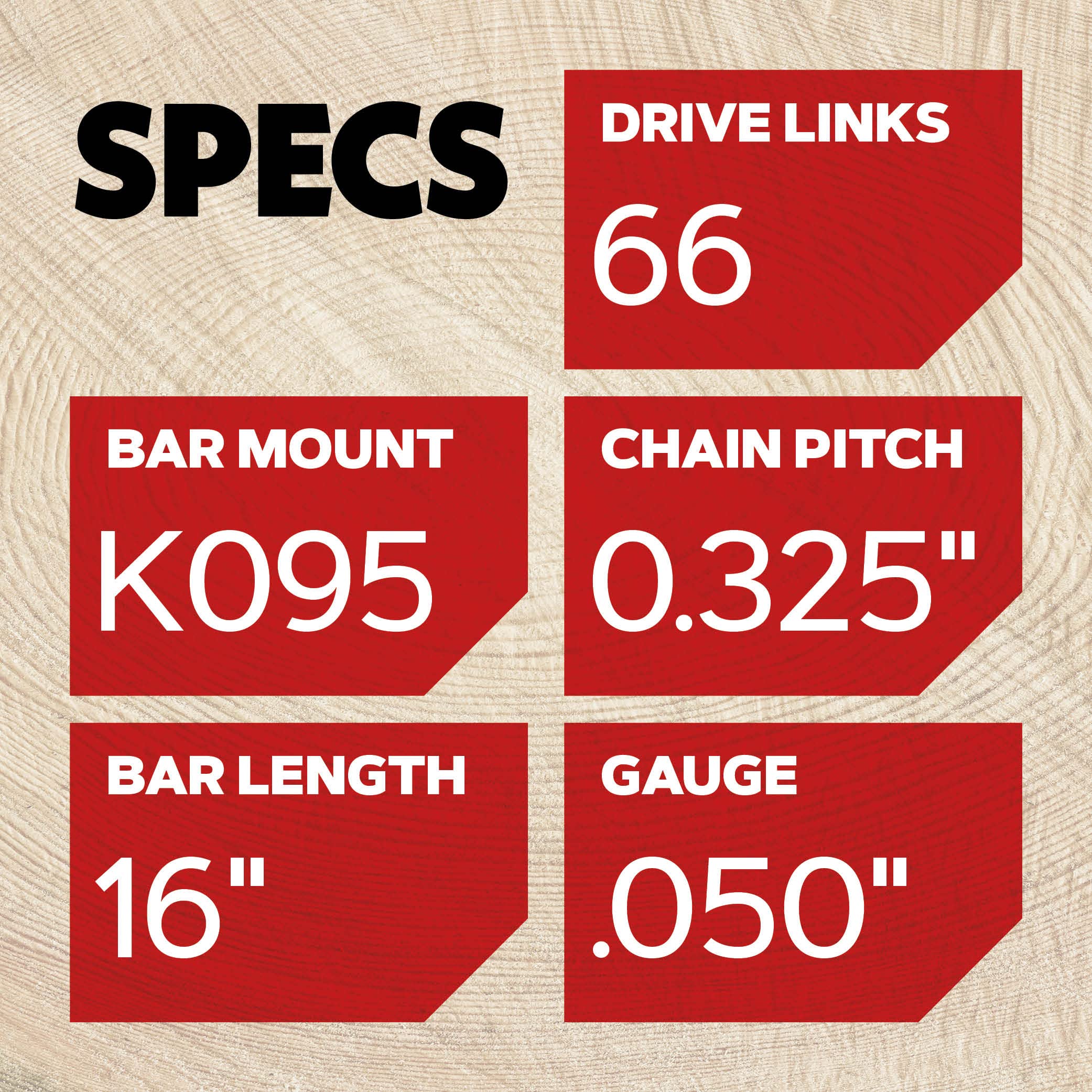 Oregon SpeedCut multi-rivet nose adds durability and precise alignment