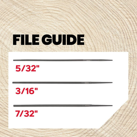 Oregon universal kit filing guide assists depth gauge setting.