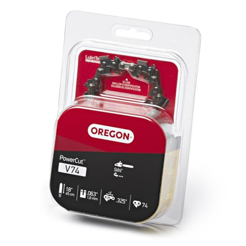 Oregon V74 PowerCut 74 drive links enable precise engagement and smooth operation