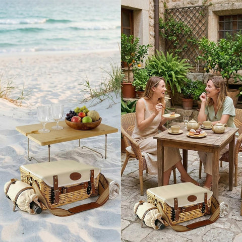 OrgaNatureQueen cozy picnic blanket adding warmth and comfort outdoors.