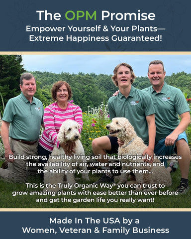 Organic Plant Magic kelp-humic-acids formula nourishes overall plant vigor.