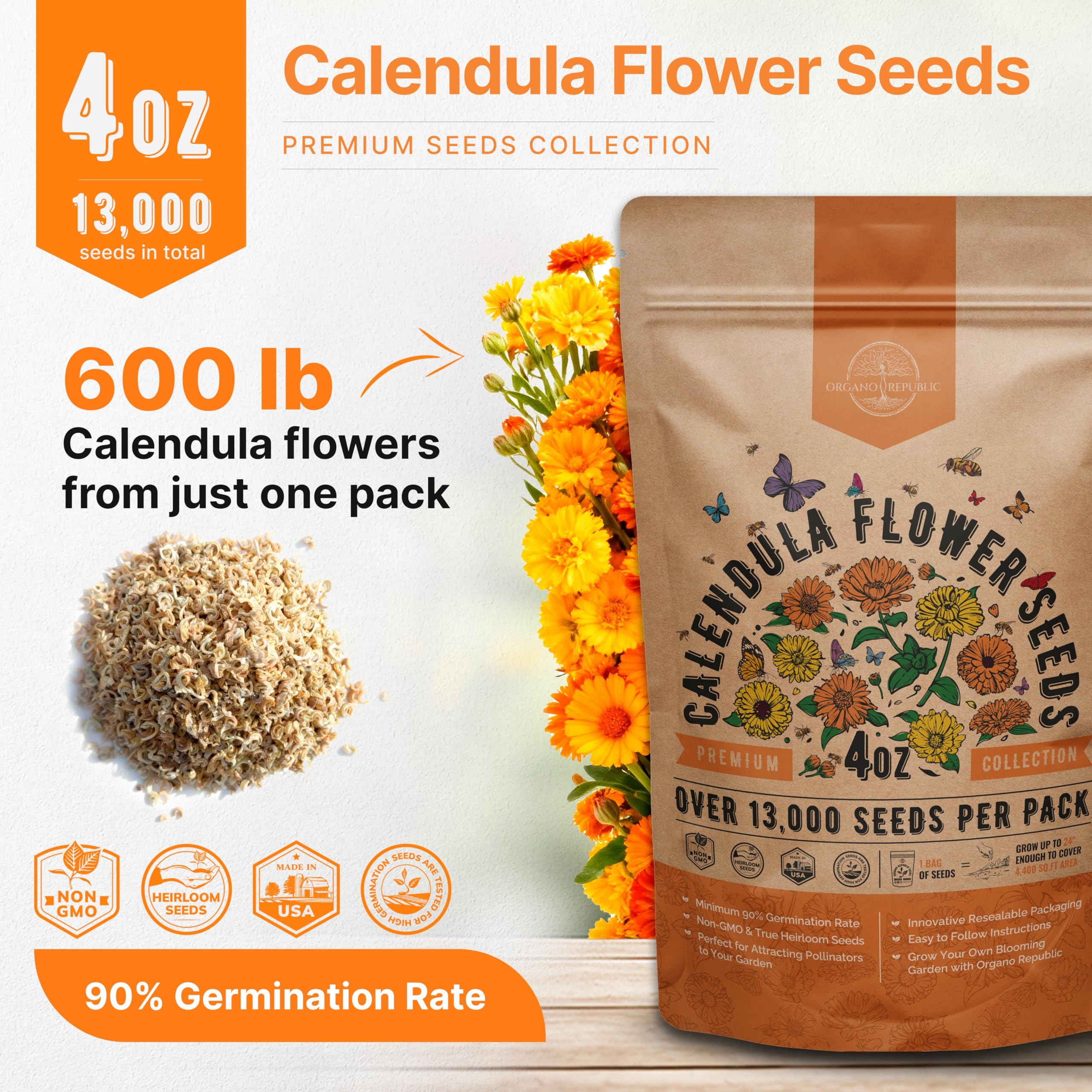 Packet QR code links to online growing guide.