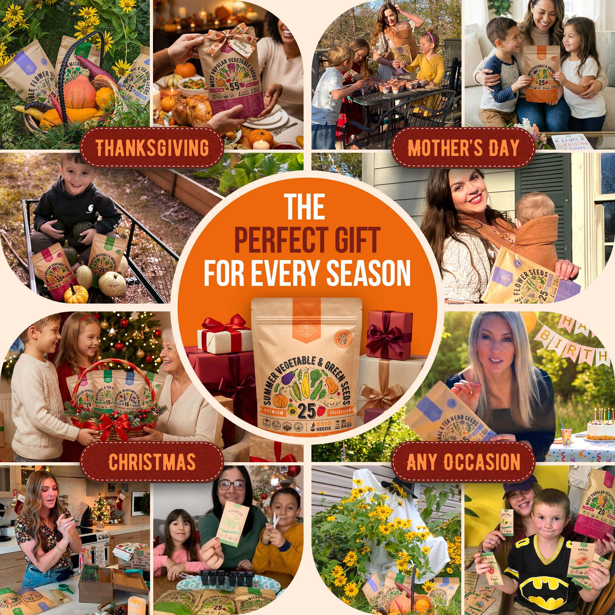 Organo Republic gift pack for gardeners inspires sustainable home cooking.