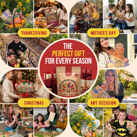 Organo Republic harvest-ready peppers image signals a rewarding home harvest.