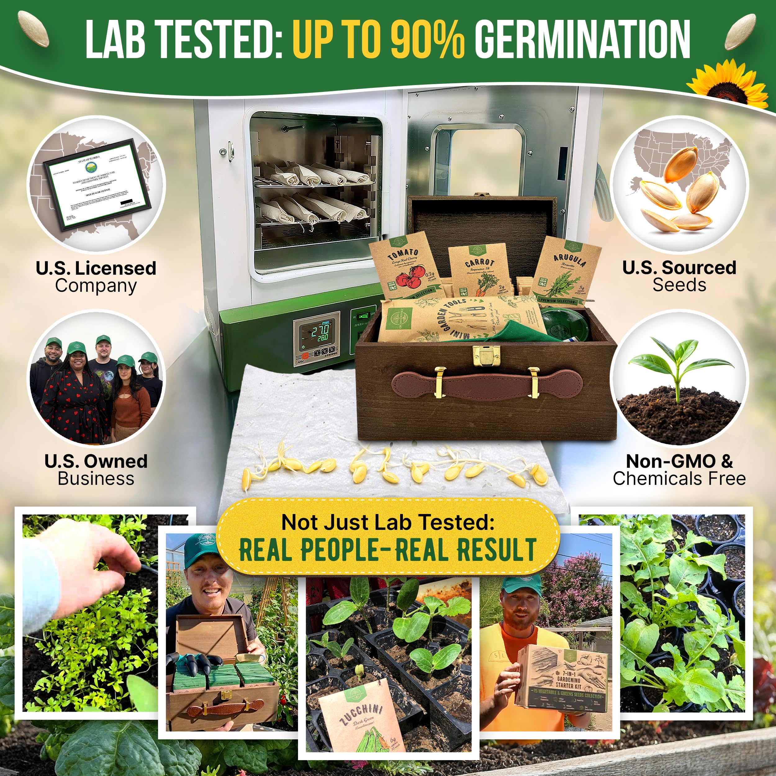 Organo Republic heirloom seed packs showcase diverse varieties for herbs