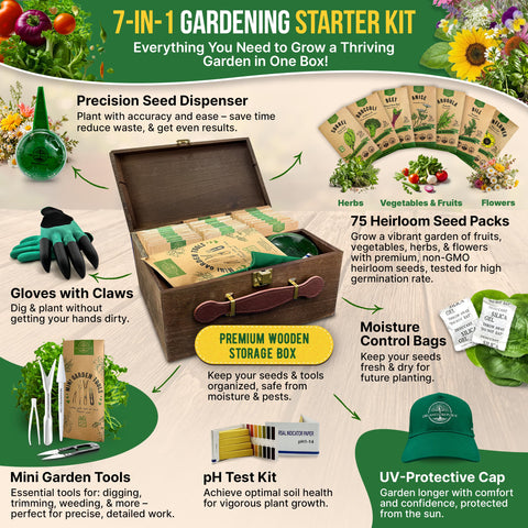 Organo Republic seeds with high germination rate for reliable sprouting