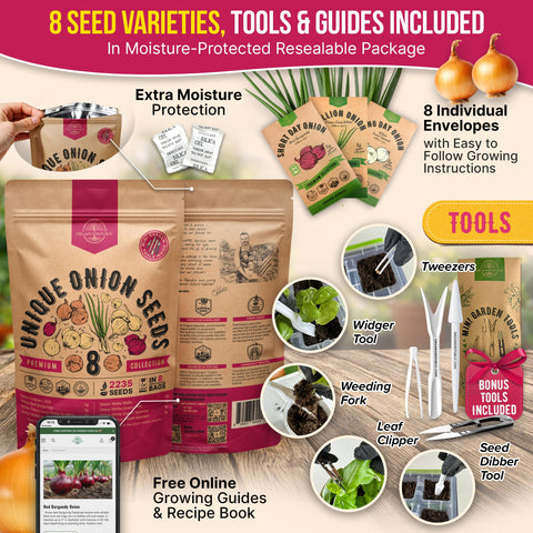 Organo Republic QR guide included with seeds for growing tips.